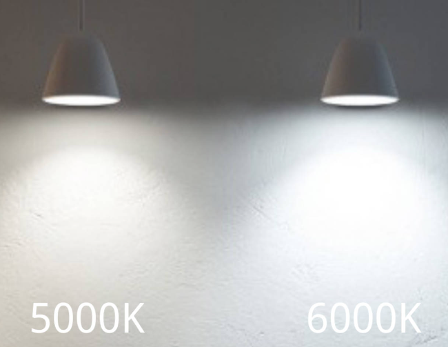 5000K VS 6000K