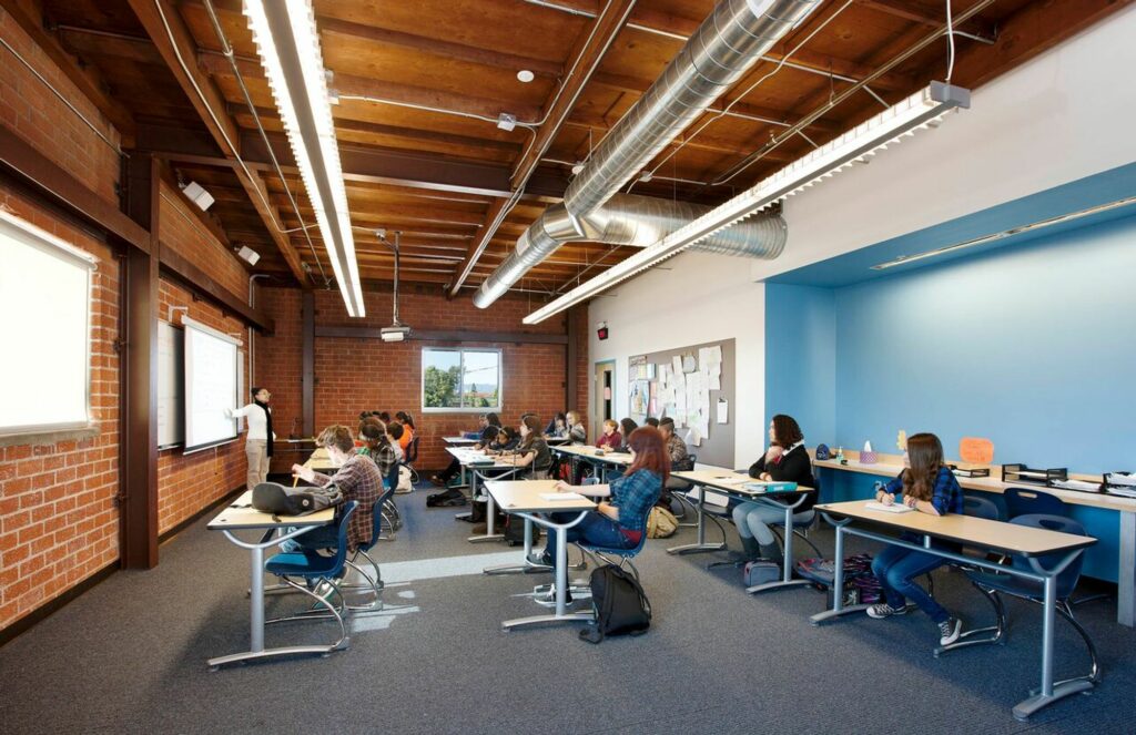 Modern Classroom Lighting